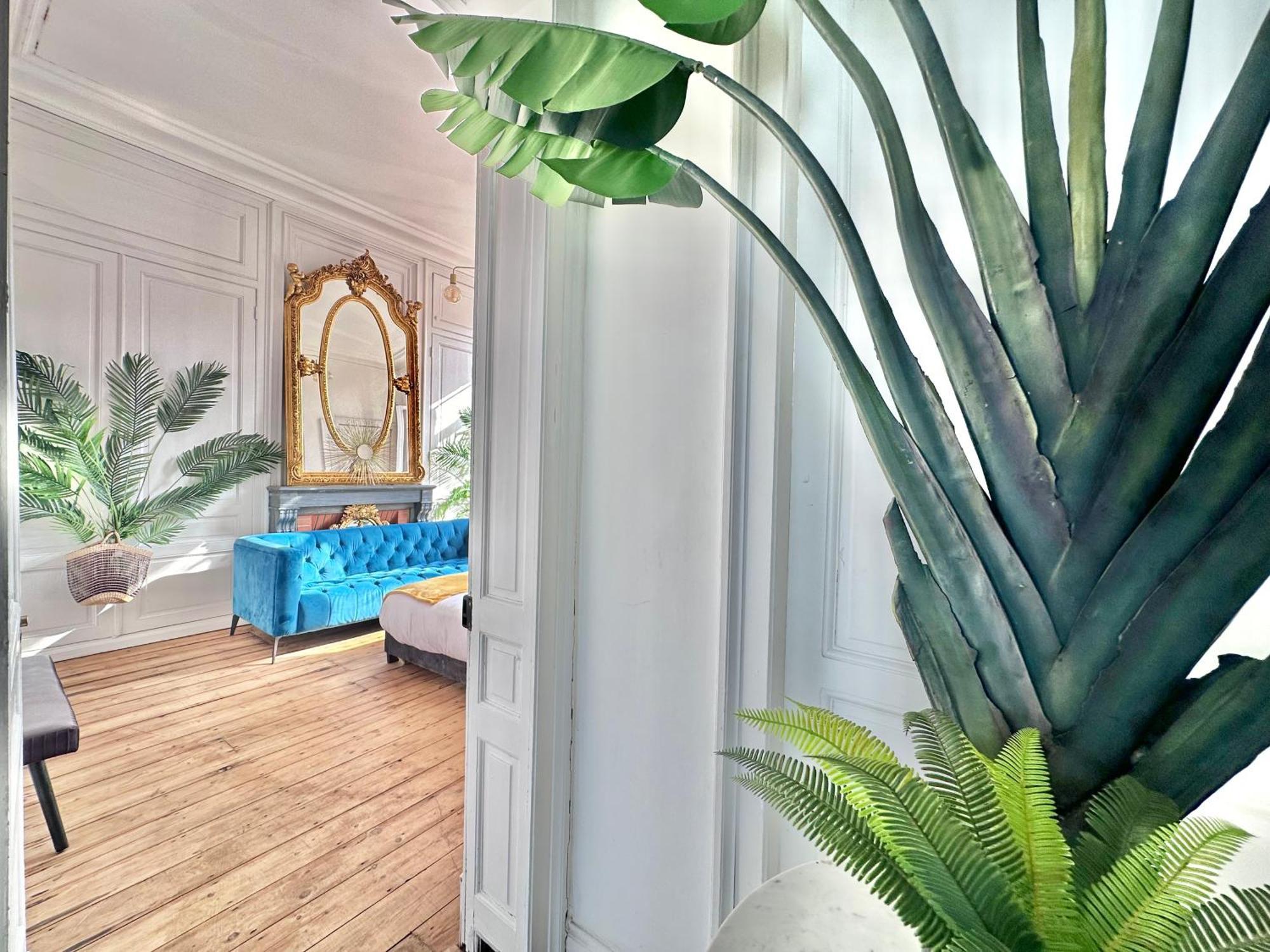 04 Tourcoing - St Barth Style Jungle Room Exteriör bild